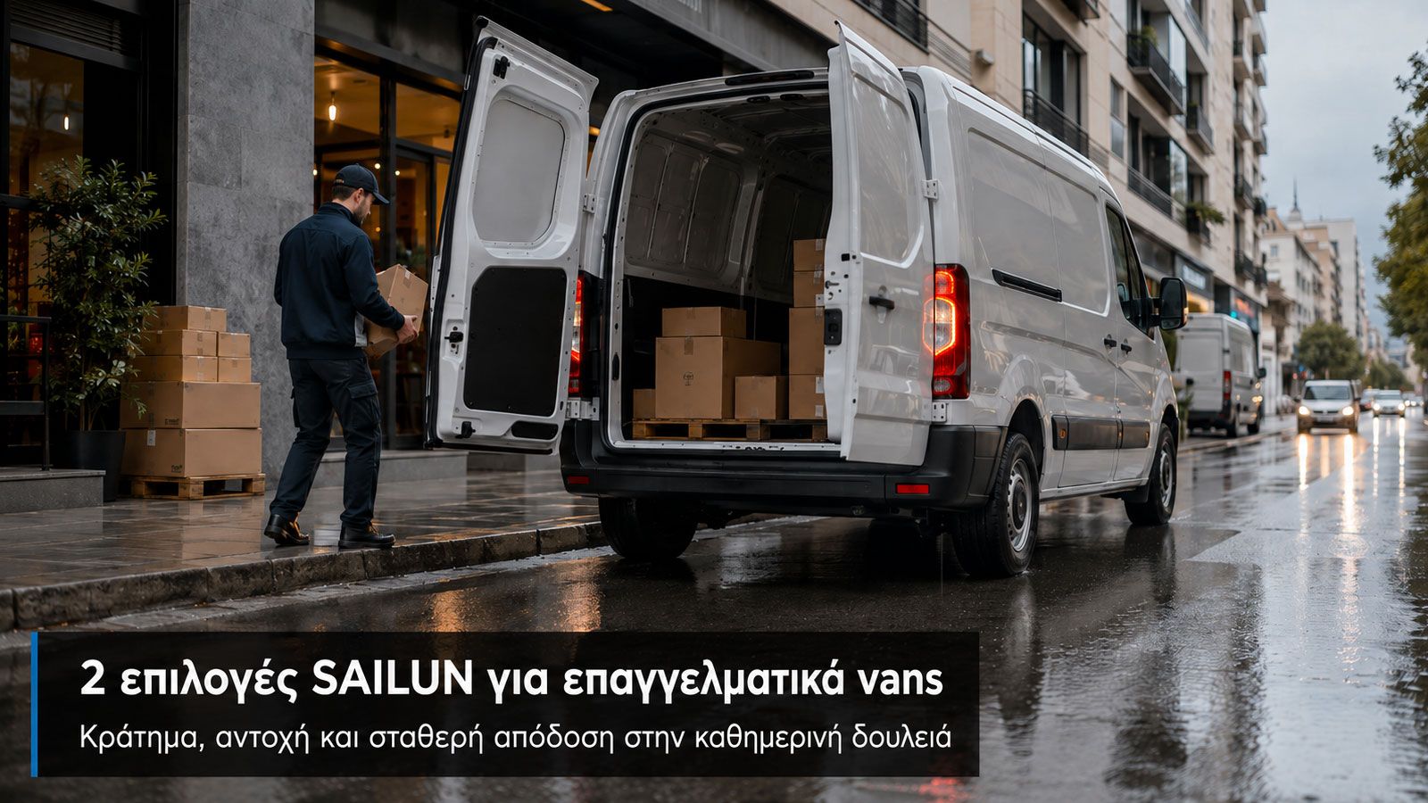 SAILUN COMMERCIO: 2 ελαστικά Van για αντοχή και κράτημα